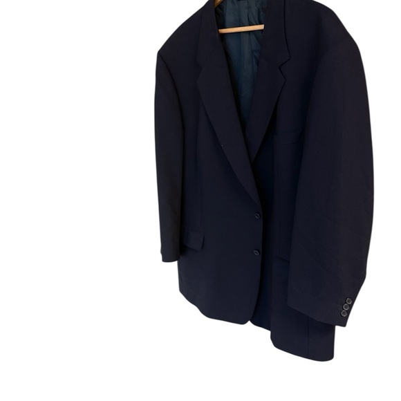 Coppley from Harry Rosen size 52R SEE MEASUREMENTS/estimated EUC light navy - Picture 1 of 13